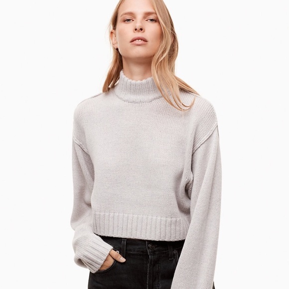 Wilfred Free Heinen Cropped Turtleneck 